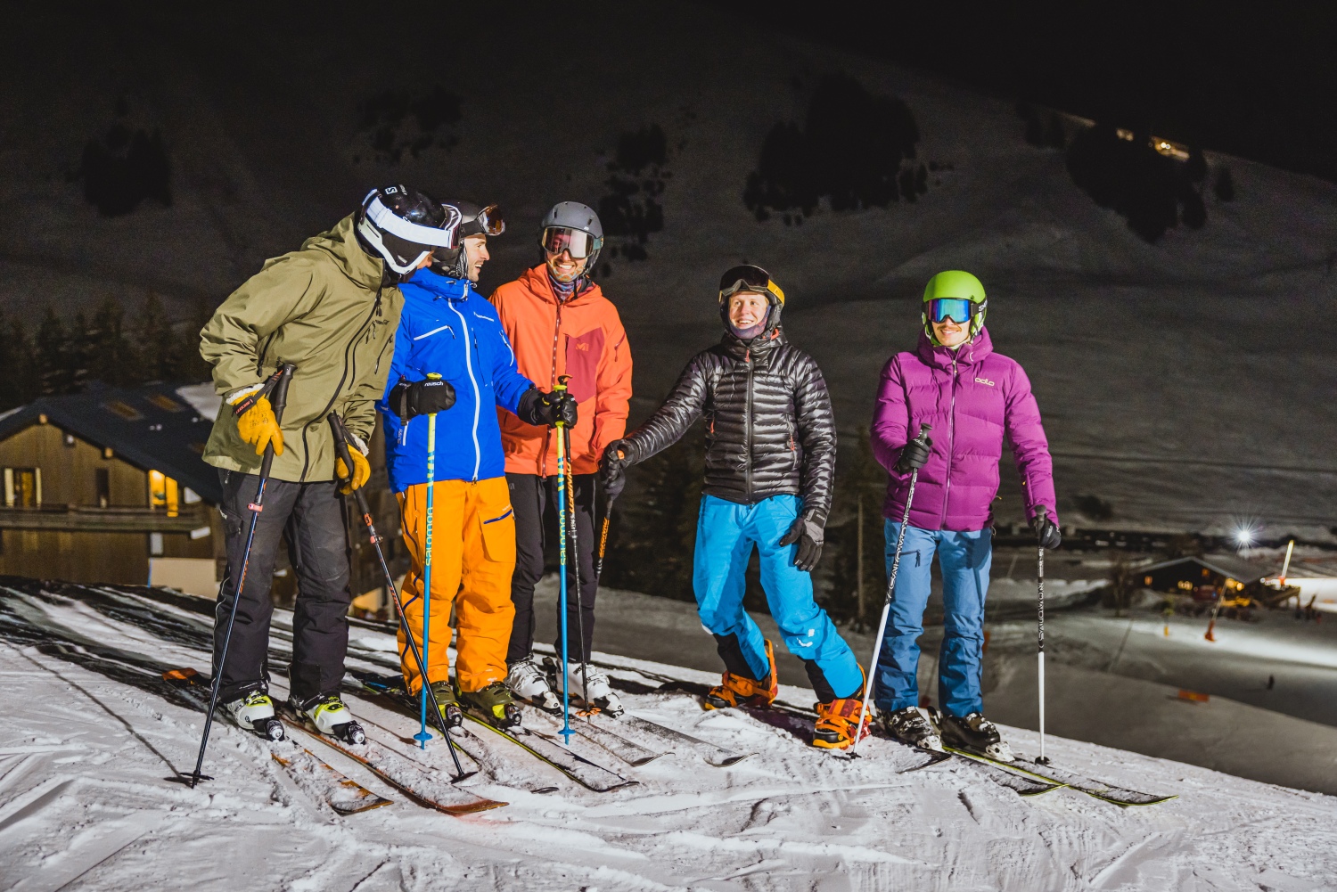 night-skiing-manigod-france