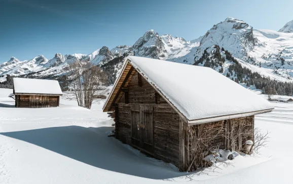 La Clusaz in winter Massif des Aravis France CREDIT C.HUDRY 1