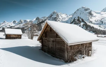 La Clusaz in winter Massif des Aravis France CREDIT C.HUDRY 1