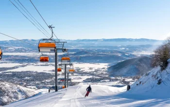 park city ski resort utah usa