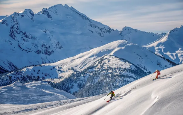 Skiing in Whistler Canada CREDIT Tourism Whistler